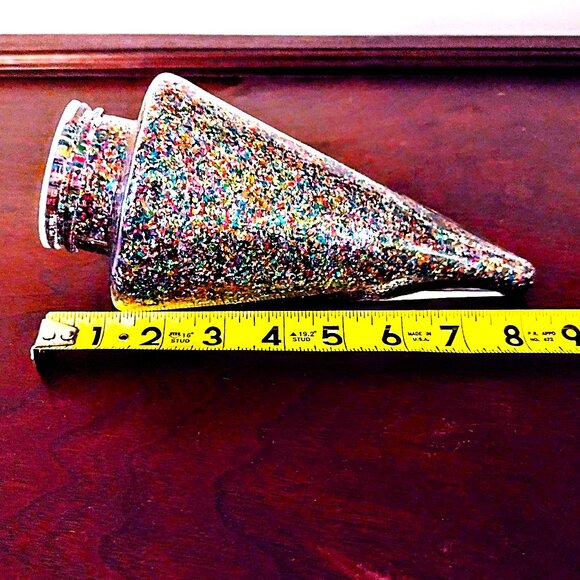 Target Christmas 2024 Glittered-Filled LED LIGHTED Glass Trees Set of 2 NEW wTAG - Picture 11 of 12